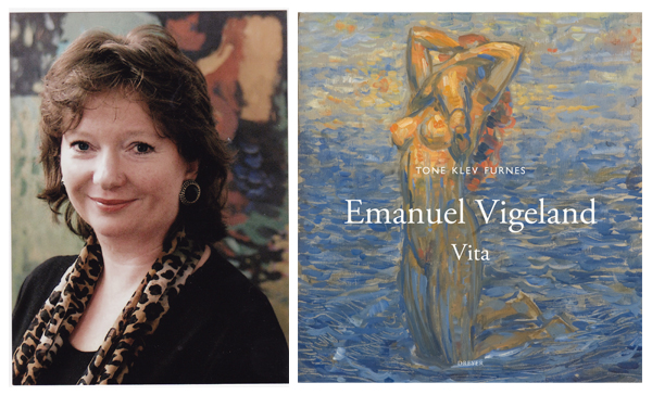 Tone Klev Furnes er nominert til Sørlandets litteraturpris 2014 for boka «Emanuel Vigeland» (Dreyer)