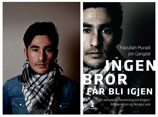 Faizullah Muradi er nominert til Sørlandets litteraturpris 2016 for boka «Ingen bror får bli igjen» (Gyldendal forlag). Foto: Tri Nguyen Dinh