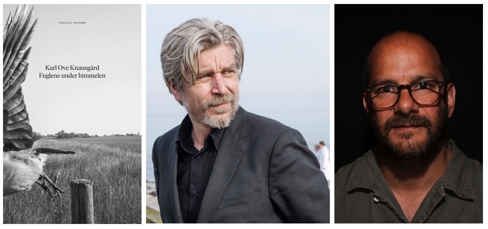 Karl Ove Knausgård og Stephen Gill (foto) er nominert til Sørlandets litteraturpris 2020 for boka «Fuglene under himmelen» (Oktober, 2019). Foto av knausgård: Thomas Wågstöm og foto av Gill: Pete M. Boyd