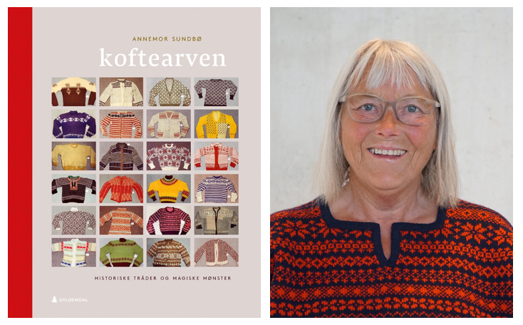 Annemor Sundbø er nominert til Sørlandets litteraturpris 2020 for boka «Koftearven» (Gyldendal, 2019). Foto av Sundbø: Astrid Snipsøyr